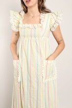 70s Flutter Prairie Dress