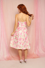 ❤️ 60s Rose Chiffon Dress