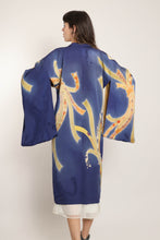 60s Abstract Silk Kimono