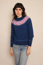 80s Horse & Heart Print Sweater