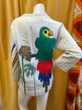 80s Quilted Parrot Jacket