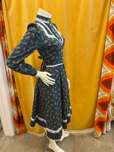 70s Gunne Sax Midi Dress