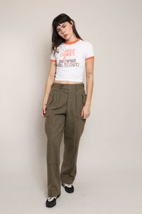 70s Military Wool Cargo Pants