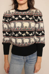 80s Cutest Sheep Sweater