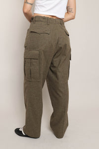 70s Military Wool Cargo Pants