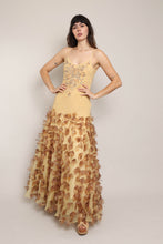 00s Chiffon Flower Petal Dress