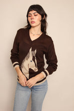 70s Horse Portrait Sweater