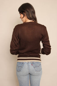 70s Horse Portrait Sweater