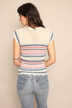 70s Pointelle Knit Shirt