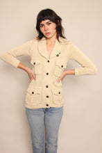 70s Accent Pocket Cardigan