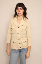 70s Accent Pocket Cardigan