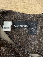 90s Anne Klein Gold Mini Dress