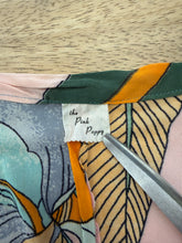 70s Colorful Abstract Wrap Skirt