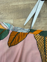 70s Colorful Abstract Wrap Skirt