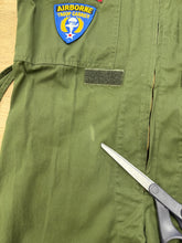 70s Chemin De Fer Patchwork Military Flight Suit