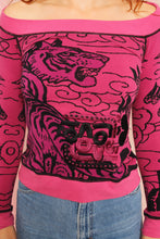 ❤️ Y2K Custo Barcelona Love Tiger Shirt