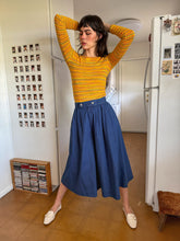 80s Denim Gaucho Pants