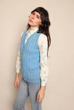 70s Cable Knit Sweater Vest