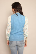 70s Cable Knit Sweater Vest