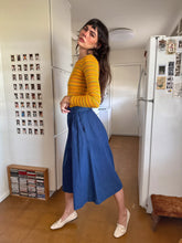 80s Denim Gaucho Pants