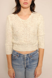 70s Arpeja Lurex Sweater
