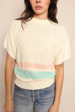 80s Embossed Southwestern Sweater