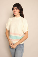 80s Embossed Southwestern Sweater