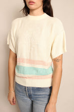 80s Embossed Southwestern Sweater