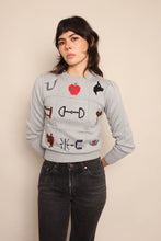 80s Novelty Western Sweater