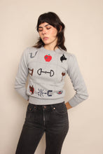 80s Novelty Western Sweater