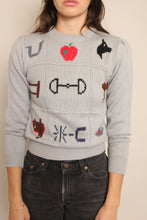 80s Novelty Western Sweater