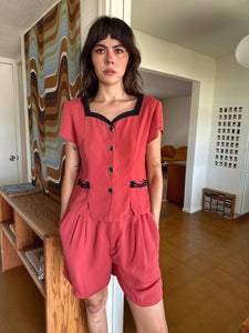 90s Terracotta Matching Set