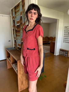 90s Terracotta Matching Set