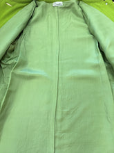 1960s Sebastian Avocado Green Knit Jacket With Large Buttons