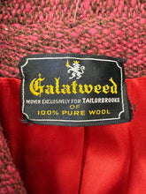 1960s Pink Tweed Wool Peacoat