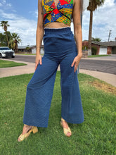 70s Swiss Dot Bell Bottoms