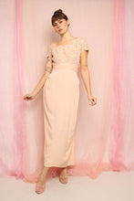 ❤️ 50s Pink Scalloped Lace Dress