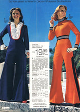 70s Tuxedo Bell Bottom Jumpsuit