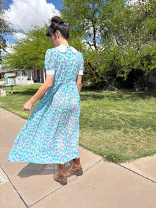 60s Strawberry Print Dress