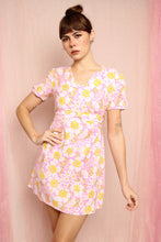 ❤️ 70s Bow Tie Sleeves Mini Dress