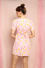 ❤️ 70s Bow Tie Sleeves Mini Dress