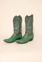 90s Green Cowboy Boots