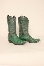 90s Green Cowboy Boots