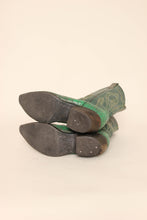 90s Green Cowboy Boots