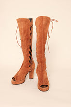 70s Lace Up Go-Go Boots
