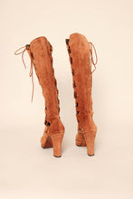 70s Lace Up Go-Go Boots