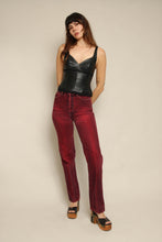 1990s Michael Hoban For North Beach Leather Tank Top