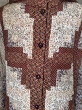 70s Quilted Floral Jacket