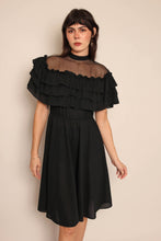 80s Batty Witch Dress - S/M