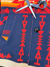 1980s Pendleton Southwestern Wool Button Up Jacket Made In The USA